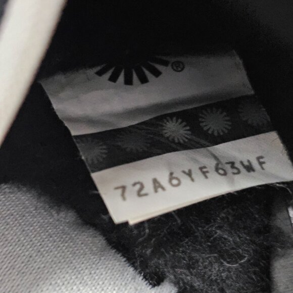 UGG Fluff Yeah Slide Black Slippers Shearling Slingback Slip On Shoe Sandals - Picture 11 of 14